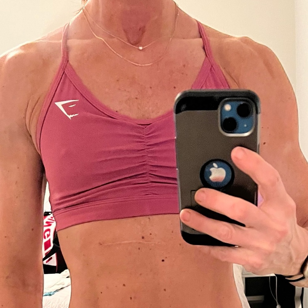 Gymshark pink bra